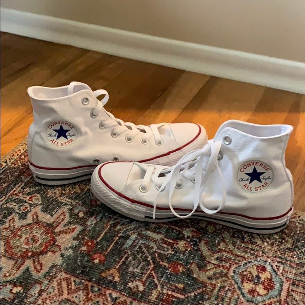 Chuck Taylor Allstar High Tops-Optical White
